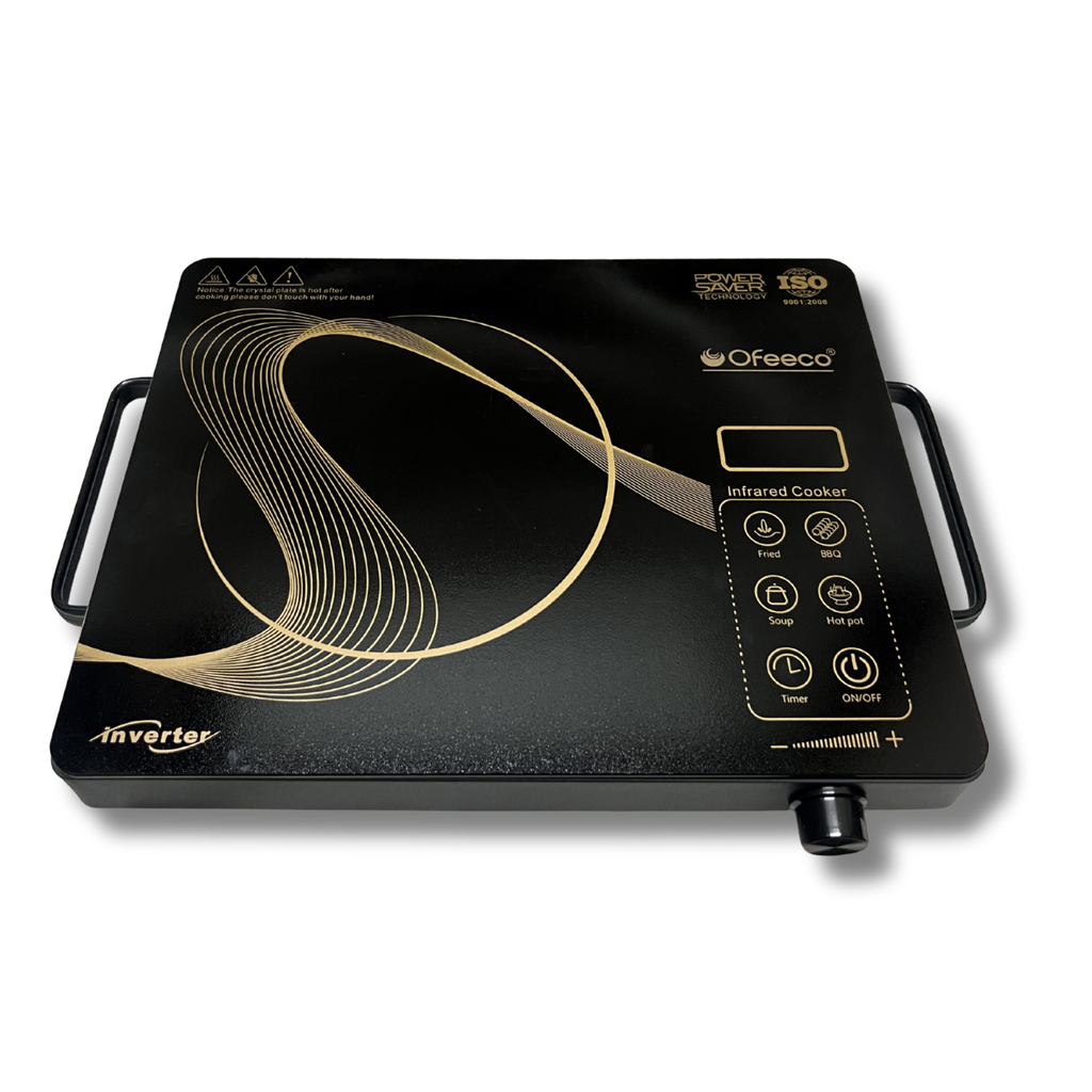 Ofeeco 2500W Infrared Induction Cooktop