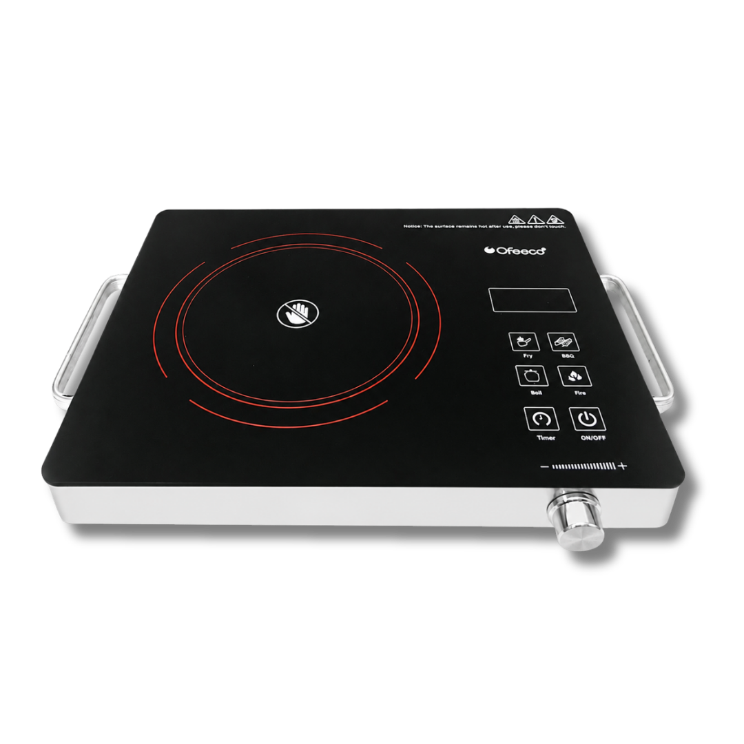 Ofeeco 2200W Infrared Induction Cooktop