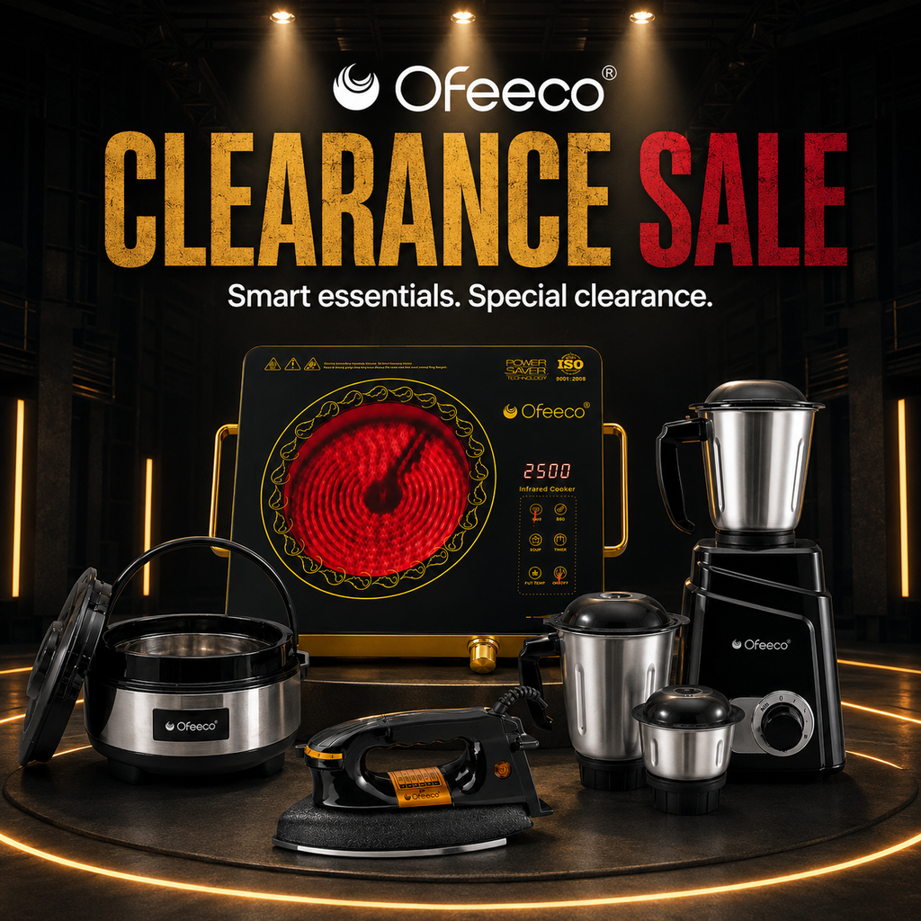 Festival Bundles - Dry Iron | Infrared Cooktop | Mixer Grinder | Casserole