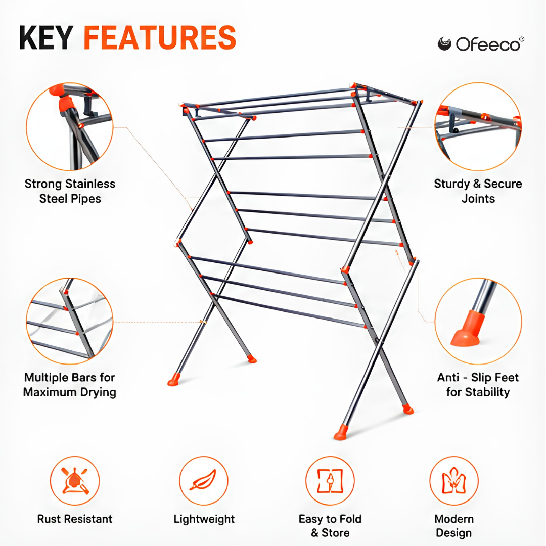 Ofeeco Clothes Drying Stand