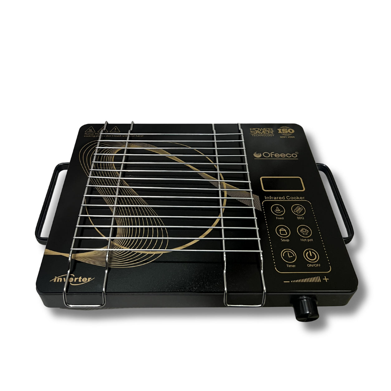 Ofeeco 2500W Infrared Induction Cooktop