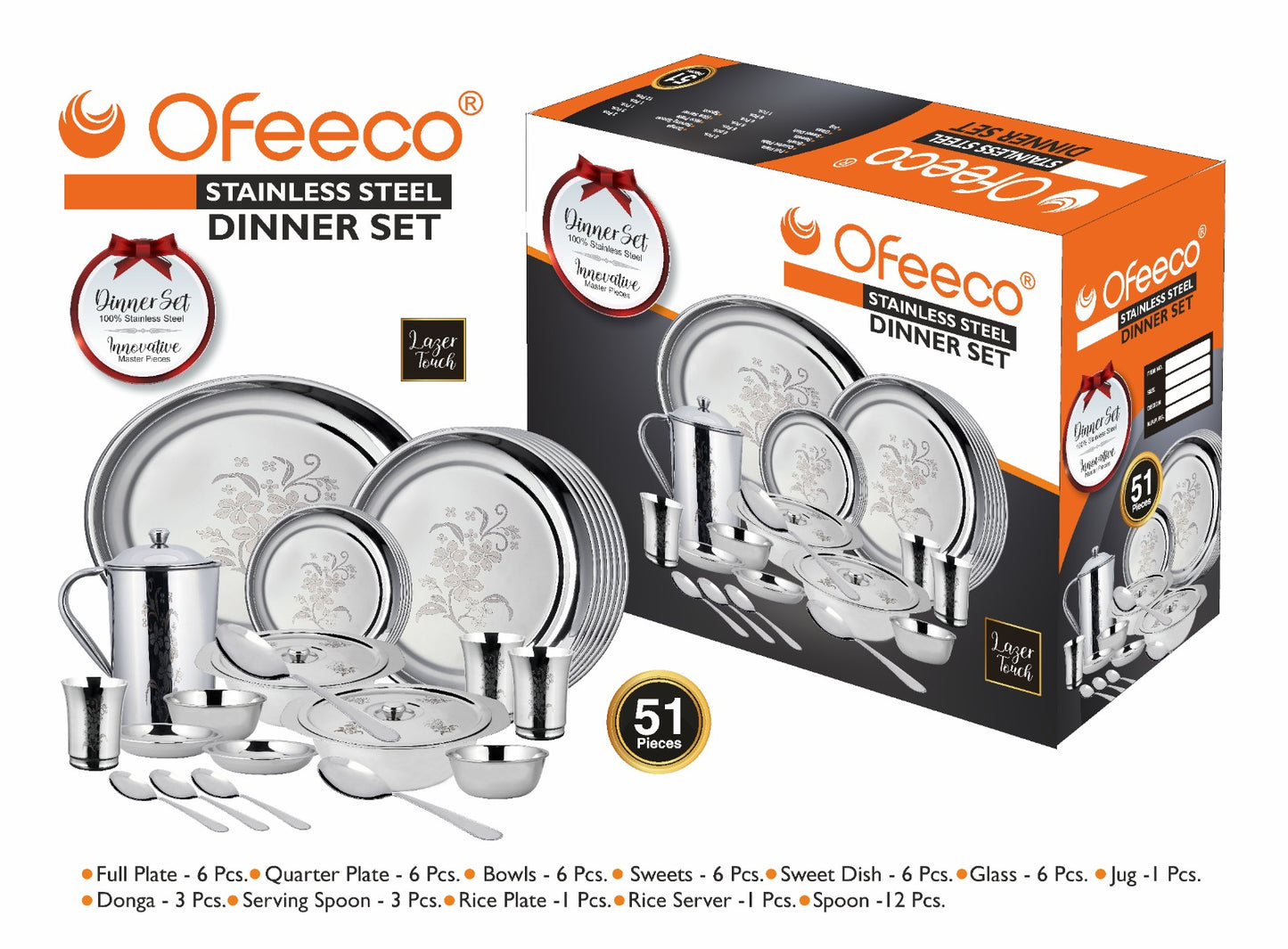 Dinner Set-51 pieces