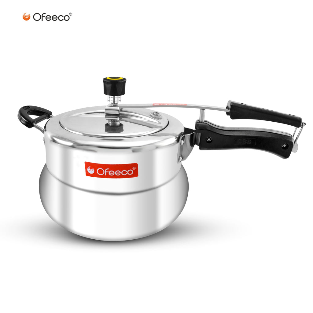 Ofeeco Aluminium Pressure Cooker 3 | 5 | 7 Litre Capacity